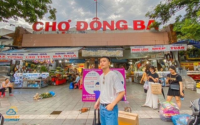 Chợ Đông Ba - khu chợ truyền thống nổi tiếng tại Huế