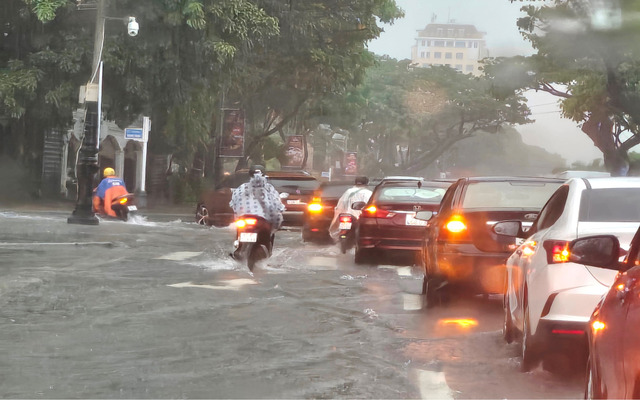Đà Nẵng có mưa to đến rất to