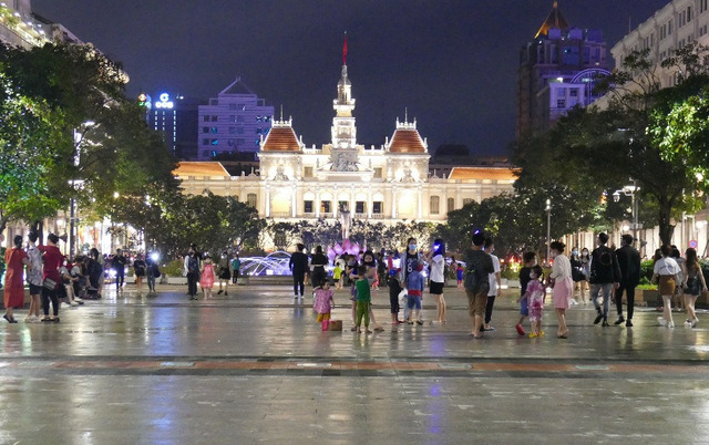 Thời tiết thành phố Hồ Chí Minh về đêm mát mẻ