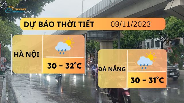 Tình hình thời tiết hôm nay trên cả nước như thế nào?