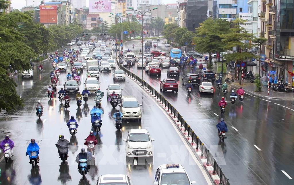 Dự báo thời tiết Hà Nội hôm nay có mưa 