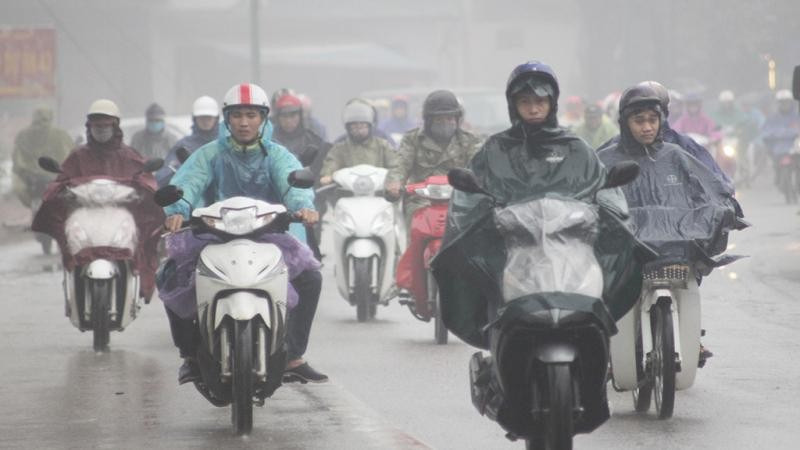 Dự báo thời tiết hôm nay 27/2 ở Hà Nội: mưa lạnh 