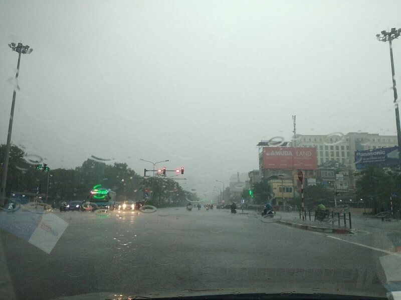 Tối nay tại Đà Nẵng có thể có mưa rào và dông