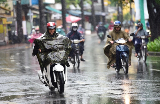 Đà Nẵng có mưa rào ở một vài nơi
