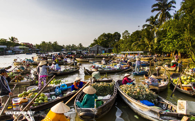 Trải nghiệm chợ nổi Cần Thơ