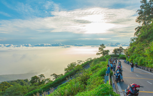 Check - in trên cung đường đi Ba Vì