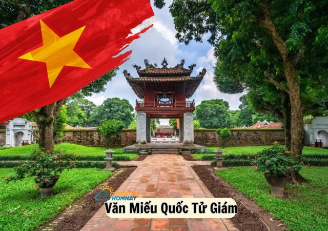 Tham quan Văn Miếu ở Hà Nội 2/9