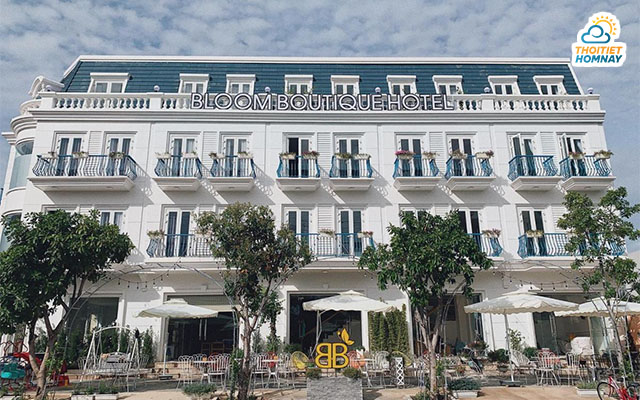 Khách sạn Bloom Boutique Hotel sở hữu kiến trúc thiết kế từ châu Âu