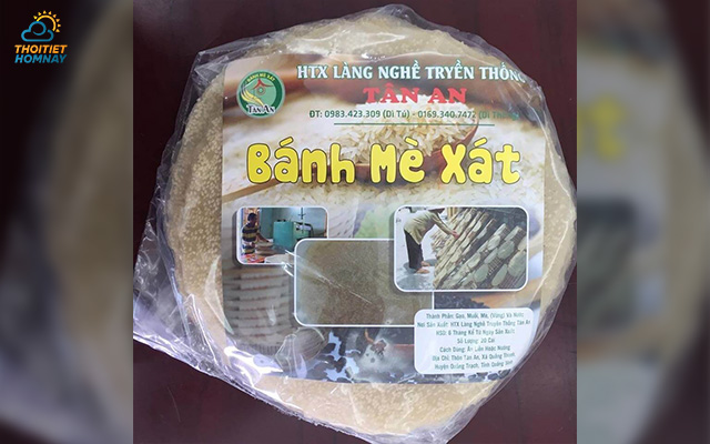 Bánh tráng Tân An - món đặc sản dân dã quen thuộc của người Quảng Bình