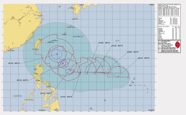 Phân tích dự báo hướng đi của báo Kong-Rey 