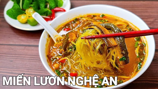 Đặc sản miến lươn Nghệ An 