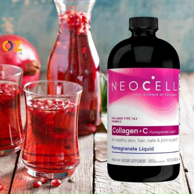 Nước uống Collagen lựu Neocell Collagen Pomegranate Liquid