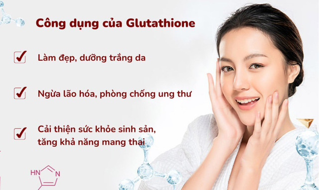 Công dụng của Glutathione