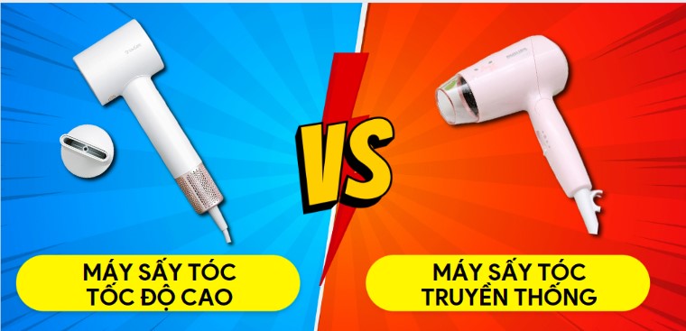 Tùy thuộc vào nhu cầu sử dụng, bạn có thể chọn máy sấy tóc phù hợp