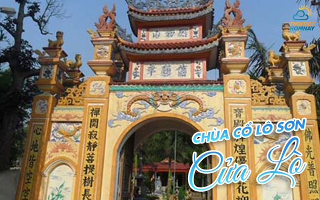 Chùa cổ Lô Sơn ở Cửa Lò 