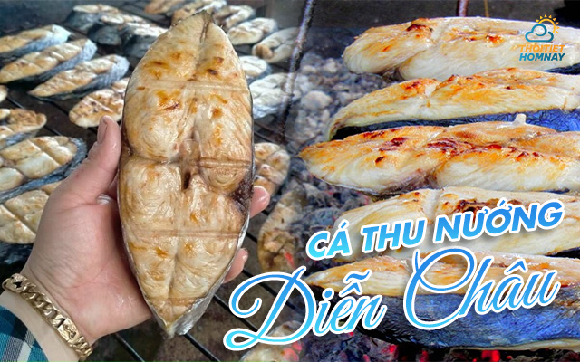 Cá thu nướng Nghệ An