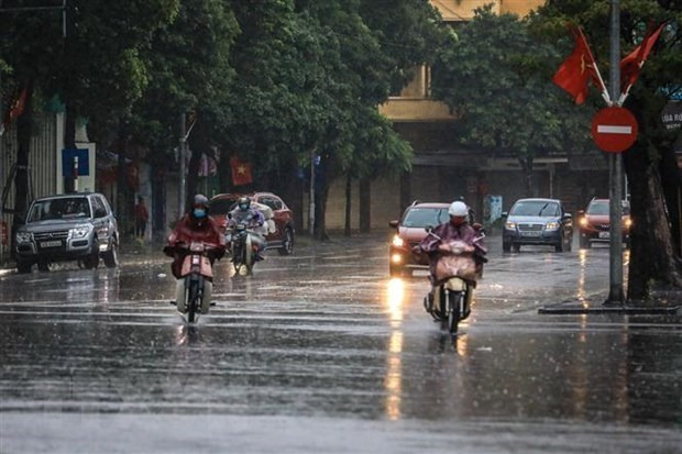 Một số tỉnh Đông Bắc Bộ có mưa bất chợt 