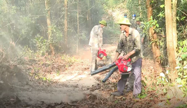 Thanh Hóa nắng nóng, tăng cường phòng chống cháy rừng 