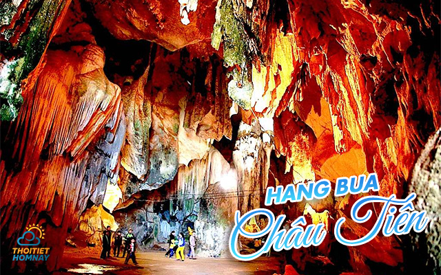 Vẻ đẹp của Hang Bua Châu Tiến 