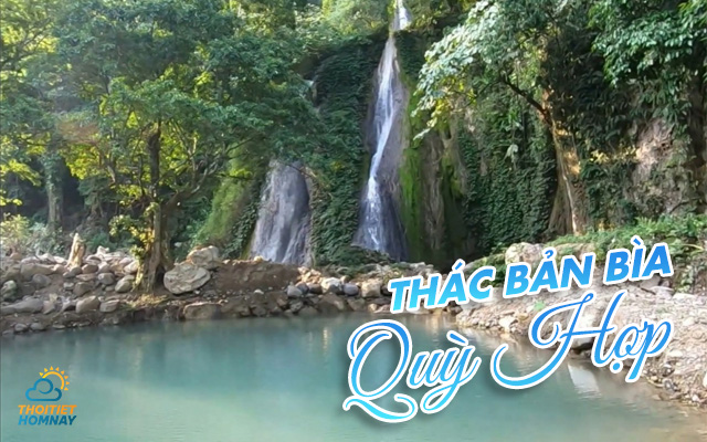 Vẻ đẹp thác Bản Bìa