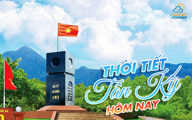 Dự báo thời tiết Tân Kỳ Nghệ An bây giờ thế nào 