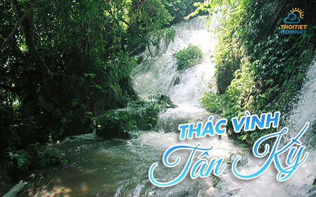 Thác Vình ở Tân Kỳ Nghệ An 