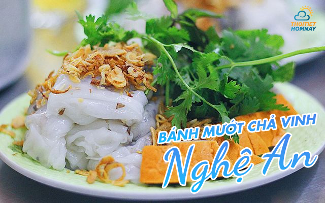 Bánh mướt chả Vinh 