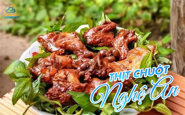 Thịt chuột Nghệ An 