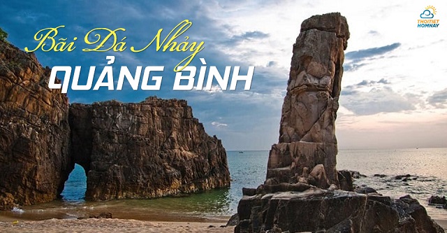 Bãi đá nhảy Quảng Bình - bức phù điêu nghệ thuật trên biển