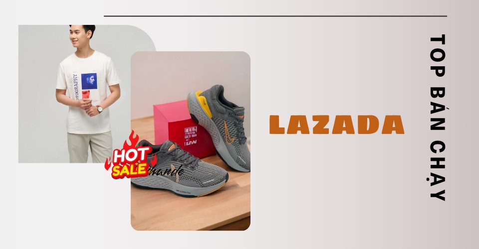 Sắm quần áo, giày dép nam giá cực tốt tại Shop bán chạy Lazada 