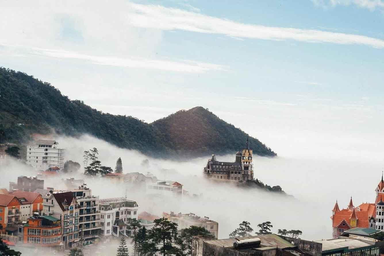 Thành phố mờ sương - Tam Đảo