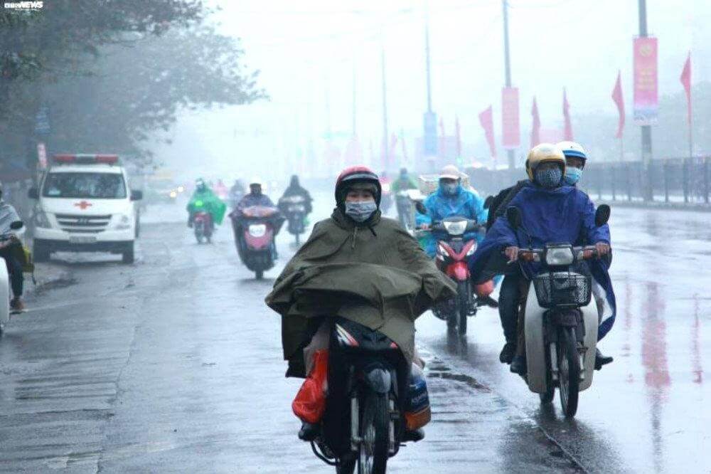 Khu vực Đà Nẵng- Bình Thuận dự báo có mưa rào và dông rải rác một vài nơi
