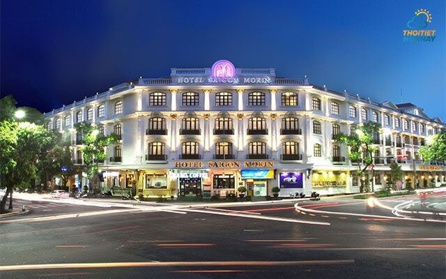 Khách sạn Saigon Morin tọa lạc ngay trung tâm thành phố Huế