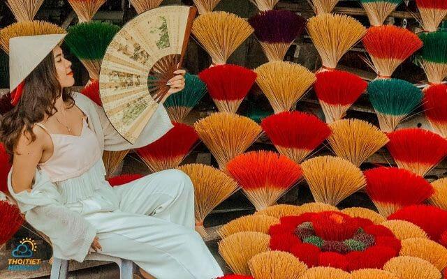 Làng hương Thủy Xuân - địa điểm check in nổi tiếng xứ Huế