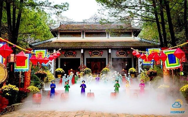 Lễ hội đền Huyền Trân - lễ hội đặc sắc nhất tại Huế ngày Tết