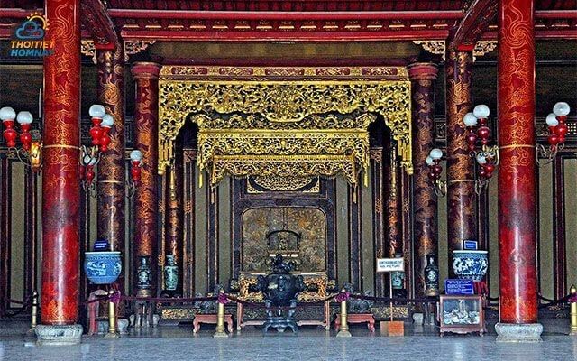 Điện Thái Hòa - nơi diễn ra các nghi lễ long trọng của triều Nguyễn