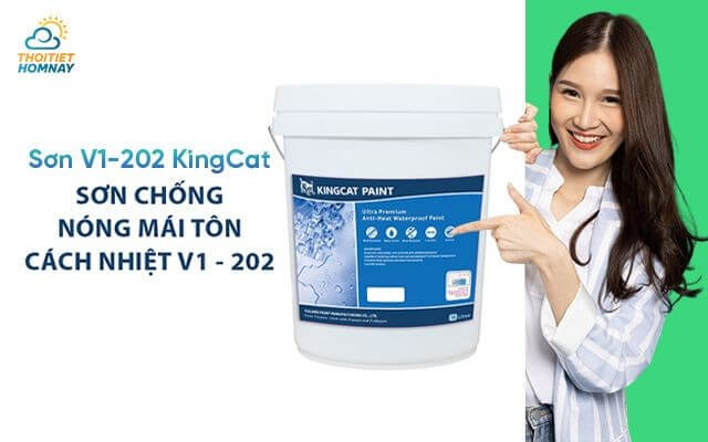 Sơn KingCat là sản phẩm sơn chống nóng cao cấp 