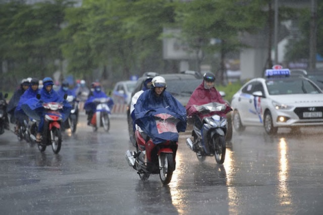 Chiều tối và đêm ở Thanh Hóa có khả năng mưa rào và dông